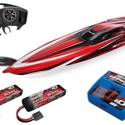 Traxxas Spartan Brushless RTR Boat w/LiPos & Quick Charger