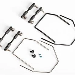 Traxxas Sway bar kit, XO-1 (front and rear) (includes front and rear sway bars and adjustable linkages)