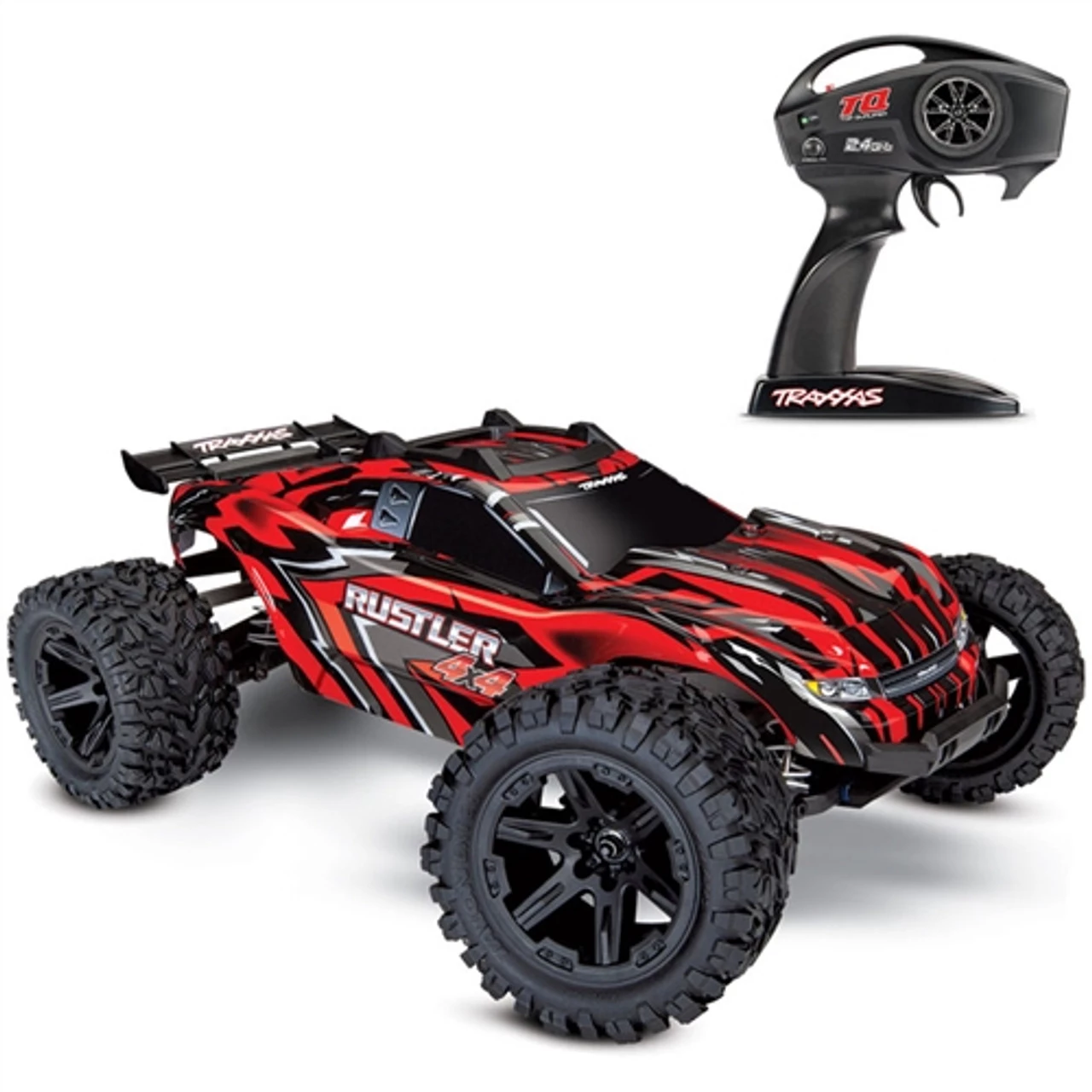 TRA67064-4-2__50966.1563439650.jpg Traxxas Rustler 4x4 Brushed RTR Stadium Truck (no Batt/Charger) -Rcsuper outlet shop TRA67064 4 2 50966.1563439650