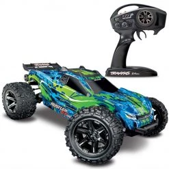 Traxxas Rustler 4x4 VXL RTR Stadium Truck (no Batt/Charger) Blue