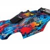 Traxxas Rustler 4X4 VXL Red Body w/Mounts & Support for Clipless Mounting