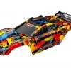 Traxxas Rustler 4X4 Solar Flare Body, w/Mounts & Support for Clipless Mounting -Rcsuper outlet shop TRA6718R 59383.1648737428
