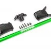 Traxxas Green Aluminum Chassis Brace Kit for Rustler 4x4 & Slash 4x4 Low-CG Chassis