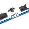 Traxxas Blue Aluminum Chassis Brace Kit for Rustler 4x4 & Slash 4x4 Low-CG Chassis