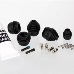 Traxxas Rebuild kit, steel-splined constant-velocity driveshafts (includes pins, dustboots, lube, and hardware)