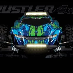 Traxxas Rustler 4x4 Complete LED Light Set w/Bumper & Roof Skid, Power Supply & Power Tap -Rcsuper outlet shop TRA6795 3 48448.1649968357