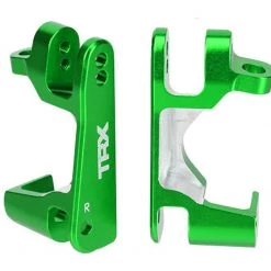 Traxxas Green 6061-T6 Aluminum Caster Blocks for 4x4 Slash Stampede Rustler XO-1