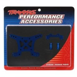 Traxxas Aluminum Front Shock Tower (Blue): Slash 4x4, Stampede 4x4, Rally, Telluride
