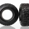 Traxxas Tires, Kumho, ultra-soft (S1 off-road racing compound) (dual profile 4.3x1.7- 2.2/3.0') (2)/ foam inserts (2)