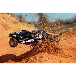 Traxxas Slash 1/16 4x4 Short Course RTR RC Truck w/Battery & Quick Charger Black (#47 Mike Jenkins) -Rcsuper outlet shop TRA70054 1 9 84349.1562667391