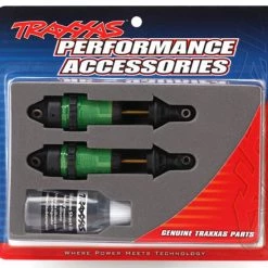 Traxxas Green GTR Long Shocks w/PTFE-Coated Bodies & TiN Shafts (assembled w/o springs) (2)