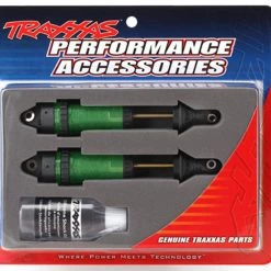 Traxxas Green GTR XX-Long Shocks w/PTFE-Coated Bodies & TiN Shafts (assembled w/o springs) (2)