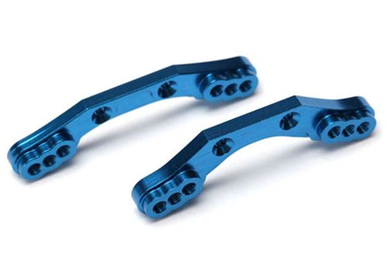 TRA7537X-2__28758.1562601795.jpg Traxxas Shock towers, front & rear, 6061-T6 aluminum (blue-anodized) -Rcsuper outlet shop TRA7537X 2 28758.1562601795