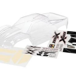 Traxxas X-Maxx Body w/Masks & Decals (clear, requires painting)