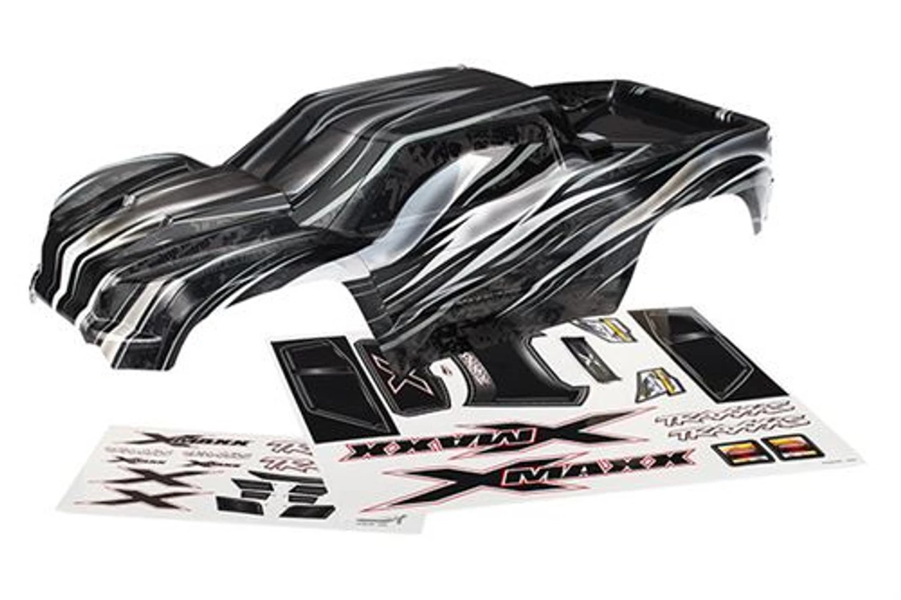 TRA7711X-2__84274.1562601876.jpg Traxxas X-Maxx ProGraphix Body w/Decals (requires final color) -Rcsuper outlet shop TRA7711X 2 84274.1562601876