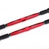 Traxxas X-Maxx Red 7075-T6 Aluminum Toe Link TUBES (157mm) (2) w/Rod Ends & Hollow Balls -Rcsuper outlet shop TRA7748R 2 64139.1562667923