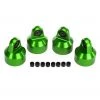 Traxxas X-Maxx Green Aluminum GTX Shock Caps (4) & Spacers