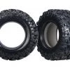 Traxxas X-Maxx Maxx AT Tires with Foam Inserts (2) -Rcsuper outlet shop TRA7770 2 20981.1562601965