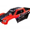 Traxxas X-Maxx Red Painted Body Assembled w/Body Mounts & Tailgate Protector