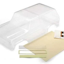 Traxxas TRX-4 Ford Bronco Clear Body (Requires painting) w/Decals, Masks, Tailgate Insert & Adhesive Foam Tape
