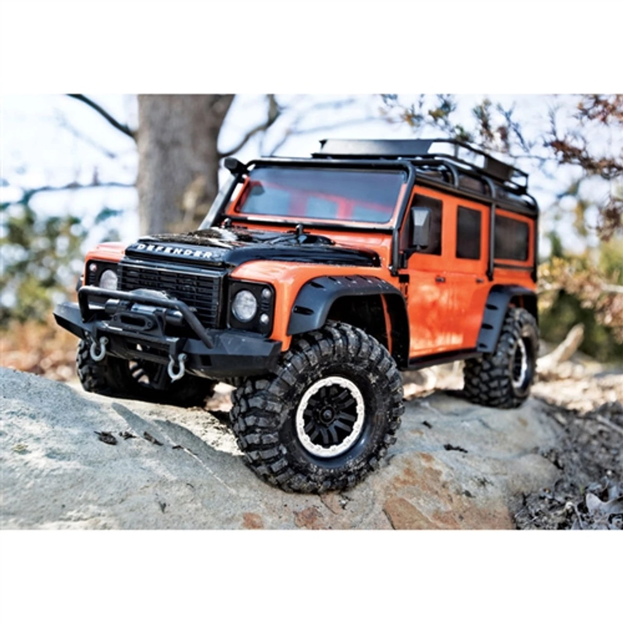 TRA8011A-6__14665.1562669880.jpg Traxxas TRX-4 Land Rover Defender Adventure Orange Body w/ExoCage, Inner Fenders, Fuel Canisters & Jack -Rcsuper outlet shop TRA8011A 6 14665.1562669880
