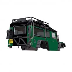 Traxxas TRX-4 Land Rover Defender Green Body w/ExoCage, Inner Fenders, Fuel Canisters & Jack -Rcsuper outlet shop TRA8011G 4 97135.1562669885