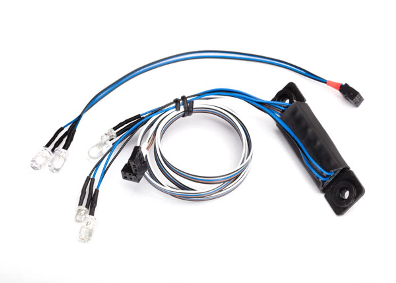 TRA8084__67840.1572751420.jpg Traxxas TRX-4 Sport LED Headlight & Taillight Kit for #8111 & 8112 Body (requires #8028 power supply) -Rcsuper outlet shop TRA8084 67840.1572751420