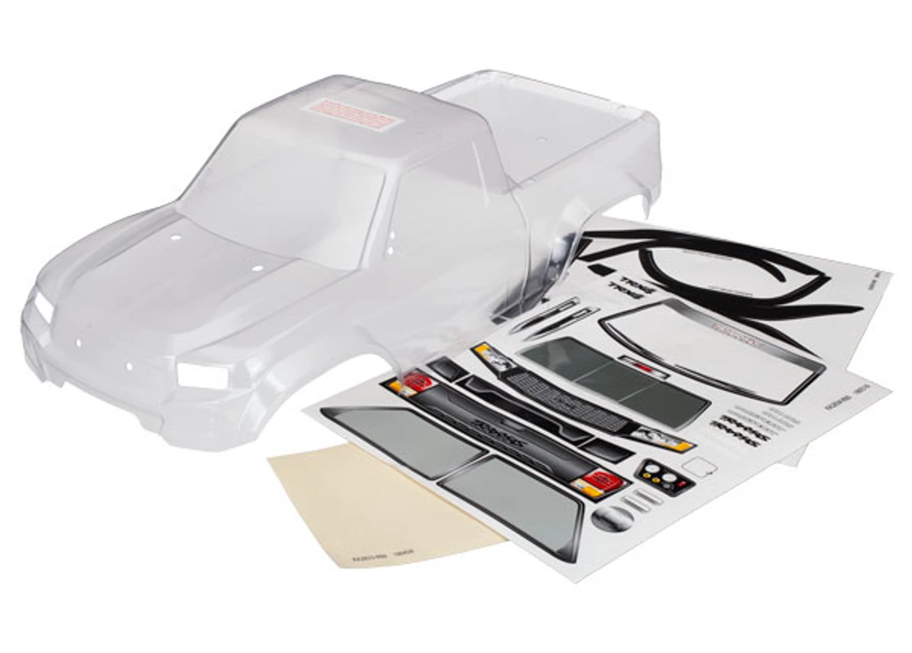 TRA8111R__62403.1571534356.jpg Traxxas TRX-4 Sport Clear Pre-Cut Body w/LED Cut Outs (includes masks & decals) -Rcsuper outlet shop TRA8111R 62403.1571534356