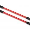 Traxxas TRX-4 Long Arm Lift Kit Red Rear Lower Suspension Links (5x115mm) w/Hollow Balls