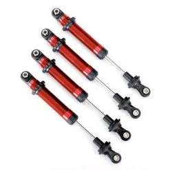Traxxas TRX-4 GTS Red Aluminum Shocks for #8140R TRX-4 Long Arm Lift Kit