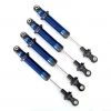 Traxxas TRX-4 GTS Blue Aluminum Shocks for #8140X TRX-4 Long Arm Lift Kit