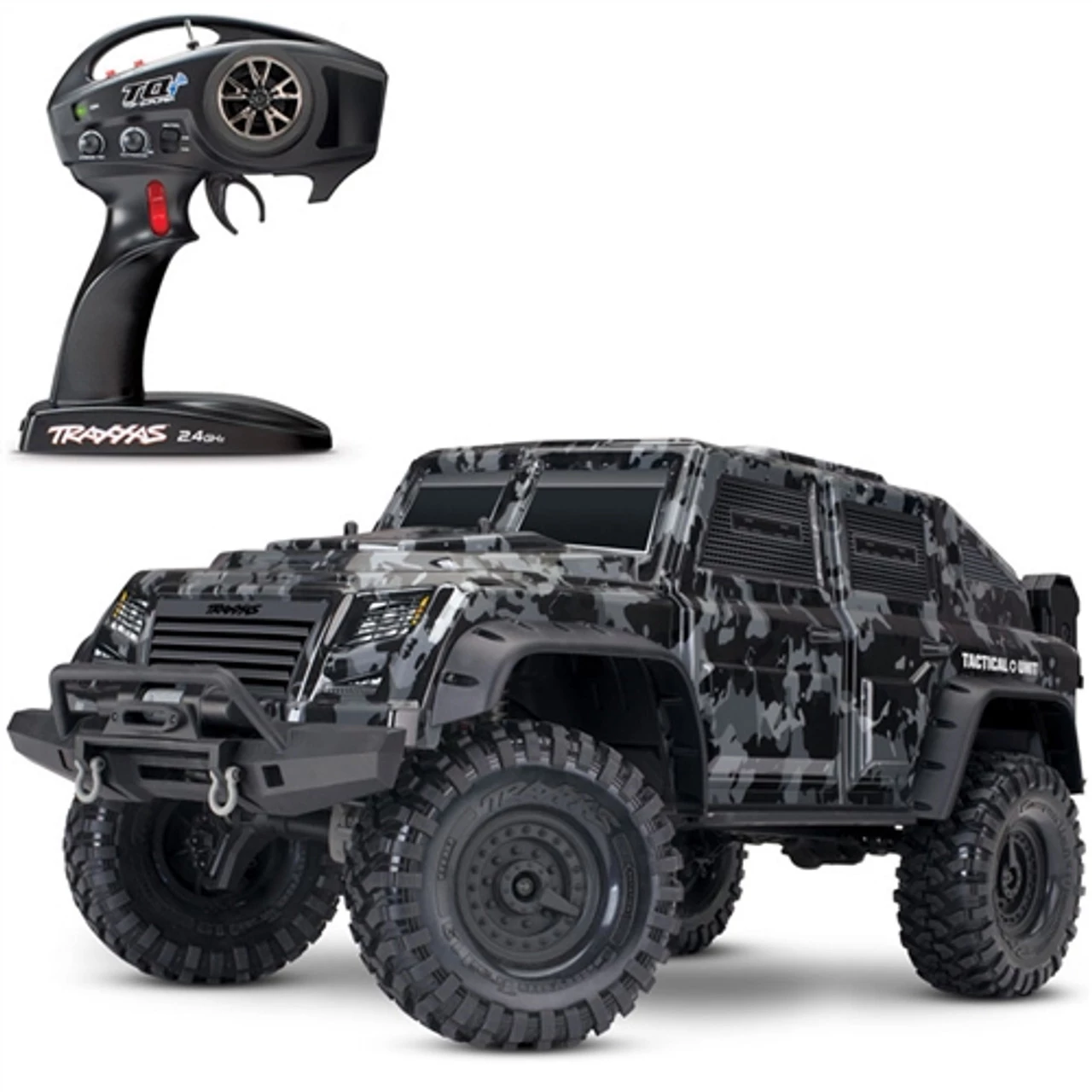 TRA82066-4-2__48289.1563439554.jpg Traxxas TRX-4 Tactical Unit Camo Scale & Trail Crawler -Rcsuper outlet shop TRA82066 4 2 48289.1563439554