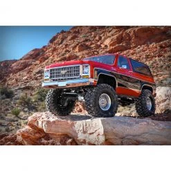 Traxxas TRX-4 Chevy K5 Blazer RC 4x4 Rock Crawler RTR w/3S LiPo COMBO Red -Rcsuper outlet shop TRA82076 4 5 89070.1574736346
