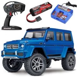 Traxxas TRX-4 Mercedes Benz G500 4x4 RC Crawler RTR w/3S LiPo COMBO Red