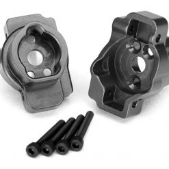 Traxxas Charcoal Gray 6061-T6 Aluminum Rear Portal Drive Axle Mount for TRX-4 TRX-6