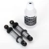 Traxxas TRX-4 Silver Aluminum GTS Shocks w/Spring Retainers (2)