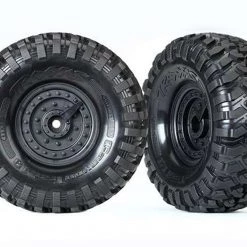 Traxxas TRX-4 Canyon Tires Mounted on 1.9" Tactical Wheels (2)