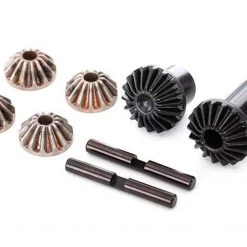 Traxxas TRX-4 Differential Gear Set - Output Gears (2), Spider Gears (4), Spider Gear Shafts (2)