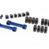Traxxas 4-Tec 2.0 Blue Aluminum Suspension Arm Mounts w/Hinge Pin Retainers & Inserts -Rcsuper outlet shop TRA8334X 2 64471.1562668032