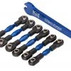 Traxxas 4-Tec 2.0 Blue Aluminum Camber Link & Toe Link Turnbuckles w/Wrench -Rcsuper outlet shop TRA8341X 2 77106.1562668038