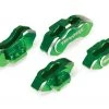 Traxxas 4-Tec 2.0 Green 6061-T6 Aluminum Brake Calipers (front & rear) -Rcsuper outlet shop TRA8367G 2 15223.1562668063