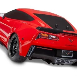 Traxxas 4-Tec 2.0 Chevrolet Corvette Z06 Red Painted Body -Rcsuper outlet shop TRA8386R 1 40287.1572814450