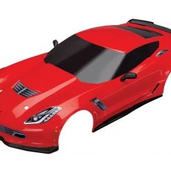 Traxxas 4-Tec 2.0 Chevrolet Corvette Z06 Red Painted Body