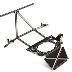 Traxxas UDR Satin Black Chrome Plated Tube Chassis Front Center Section