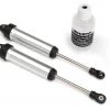 Traxxas UDR Silver Aluminum GTR 134mm Assembled Front Shocks (no threads) (2)