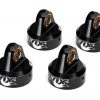 Traxxas Fox Shocks UDR Black Aluminum Shock Caps (4)