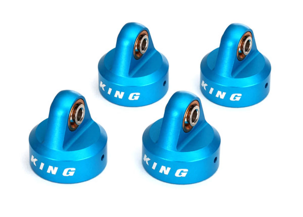 TRA8457__89958.1572814914.jpg Traxxas King Shocks UDR Blue Aluminum Shock Caps (4) -Rcsuper outlet shop TRA8457 89958.1572814914