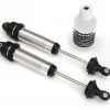 Traxxas UDR Silver Aluminum 139mm GTR Assembled Threaded Rear Shocks (2) -Rcsuper outlet shop TRA8460 2 99222.1562668151