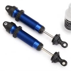 Traxxas UDR Blue Aluminum 139mm GTR Assembled Threaded Rear Shocks (2)