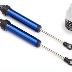 Traxxas UDR Blue Aluminum GTR 160mm Assembled Rear Shocks (no threads)